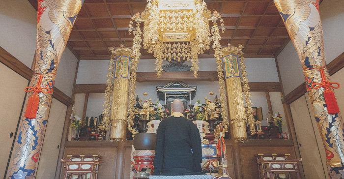 薬王寺法要
