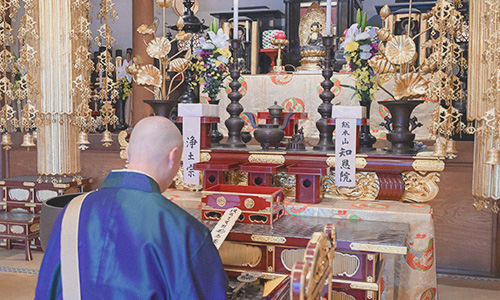 薬王寺法要